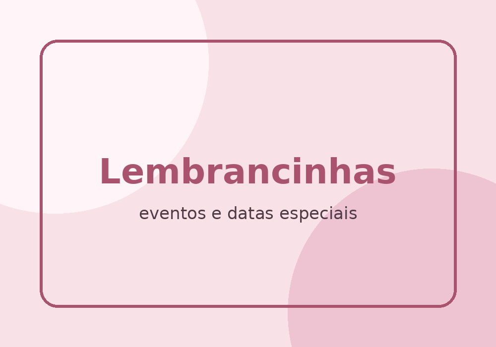 Lembrancinhas